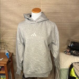 Adidas WOMAN’s Heather Gray Hoodie
